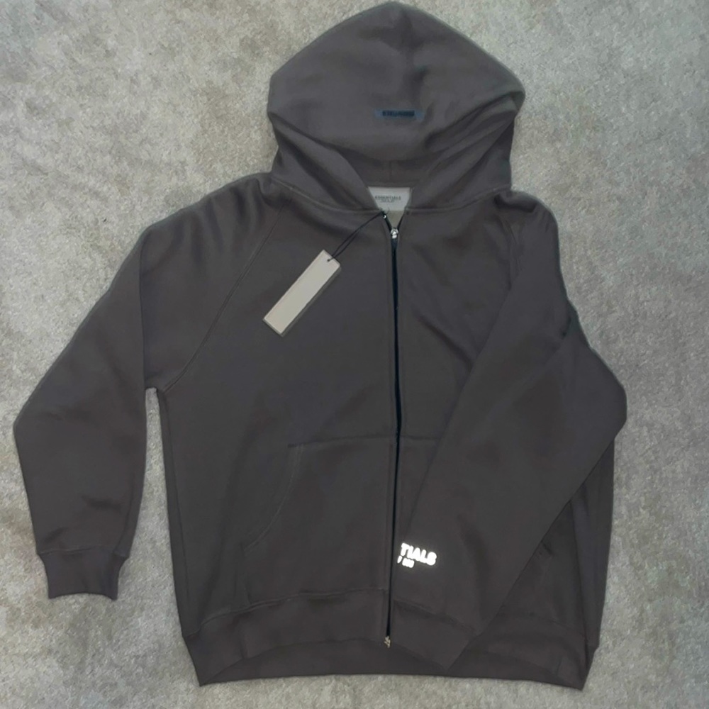 Fear Of God Essentials Full-Zip Hoodie
